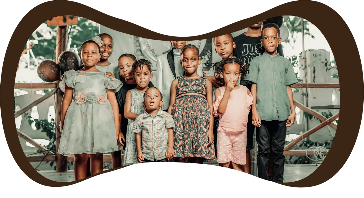 Children smiling together at crèche